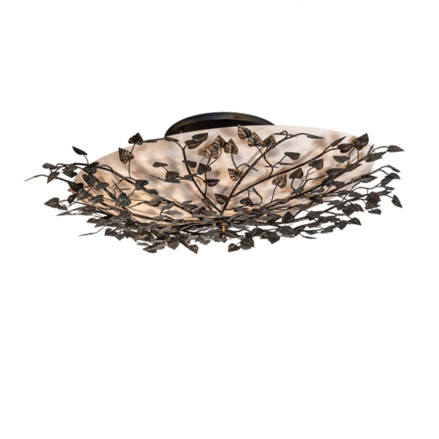 Meyda Tiffany Espe 8 Light 55" Wide Semi-Flush Bowl Ceiling Fixture