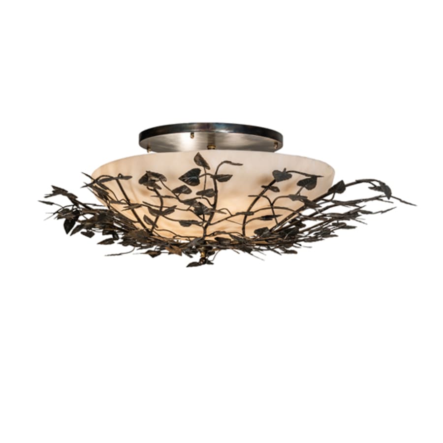 Meyda Tiffany Espe 8 Light 55" Wide Semi-Flush Bowl Ceiling Fixture
