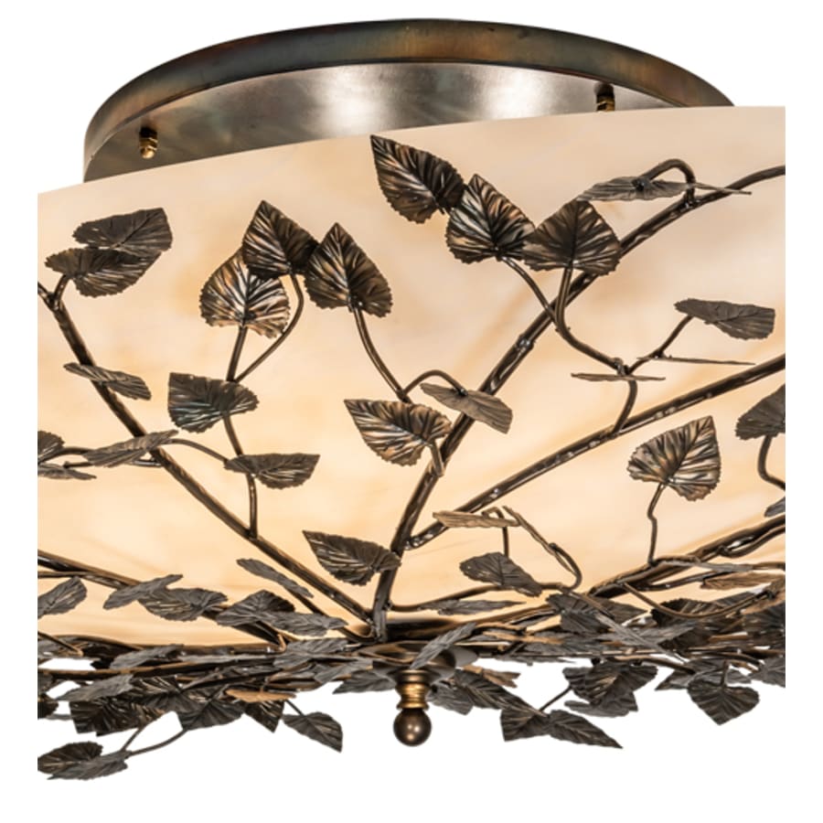 Meyda Tiffany Espe 8 Light 55" Wide Semi-Flush Bowl Ceiling Fixture