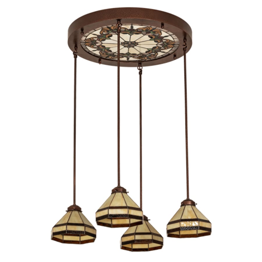 Meyda Tiffany 4 Light 27" Wide Multi Light Pendant