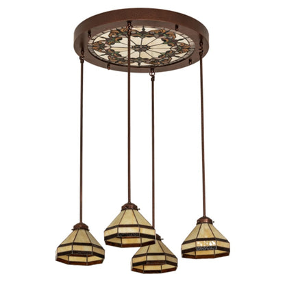Meyda Tiffany 4 Light 27" Wide Multi Light Pendant