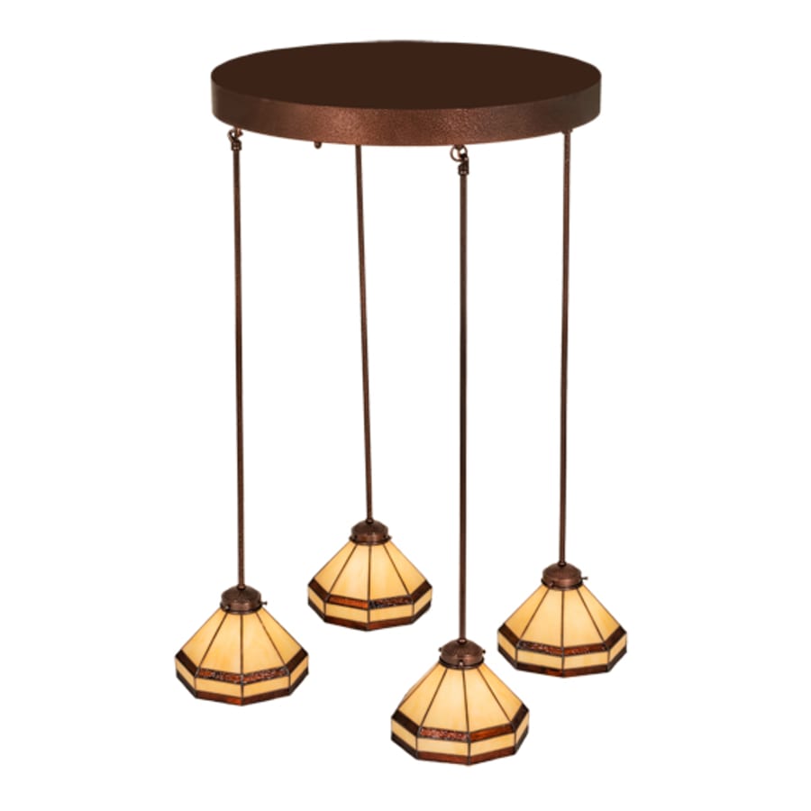 Meyda Tiffany 4 Light 27" Wide Multi Light Pendant