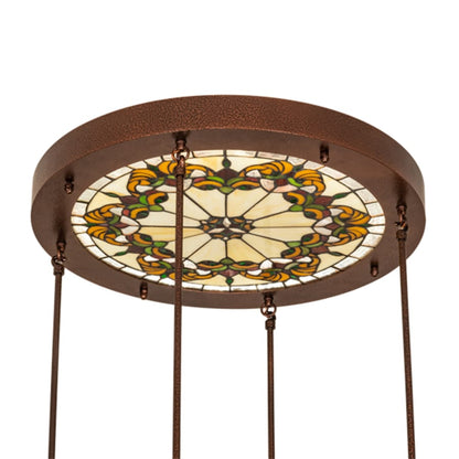 Meyda Tiffany 4 Light 27" Wide Multi Light Pendant