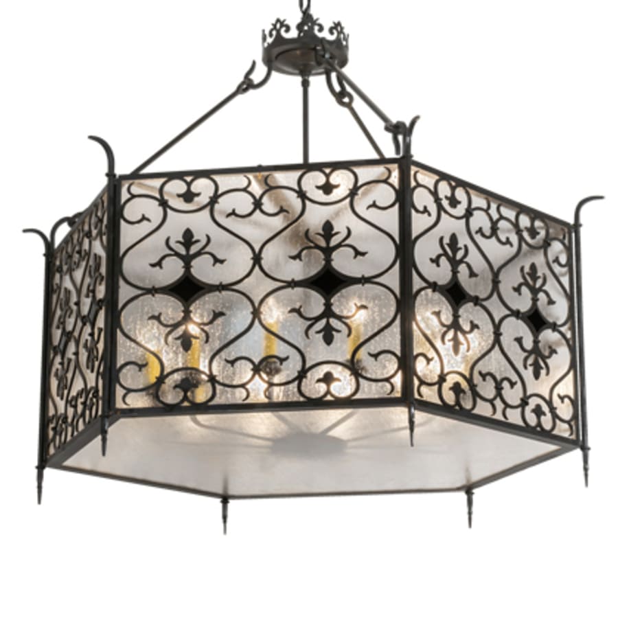 Meyda Tiffany 12 Light 48" Wide Taper Candle Pendant