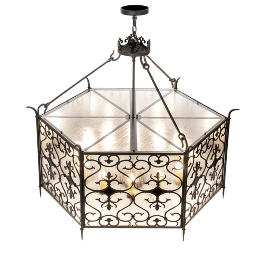 Meyda Tiffany 12 Light 48" Wide Taper Candle Pendant