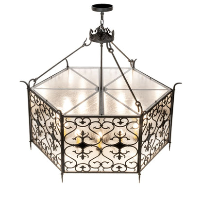 Meyda Tiffany 12 Light 48" Wide Taper Candle Pendant