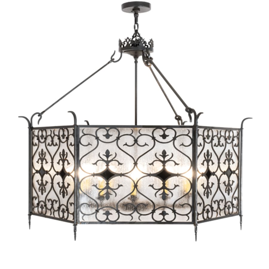 Meyda Tiffany 12 Light 48" Wide Taper Candle Pendant