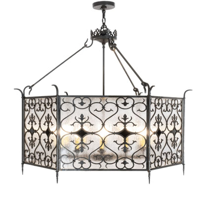 Meyda Tiffany 12 Light 48" Wide Taper Candle Pendant