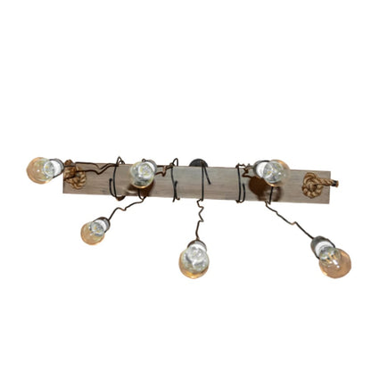 Meyda Tiffany 6 Light 44" Wide Taper Candle Linear Pendant