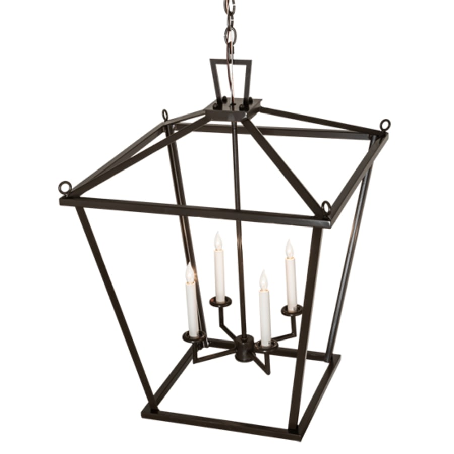 Meyda Tiffany 4 Light 34" Wide Taper Candle Pendant
