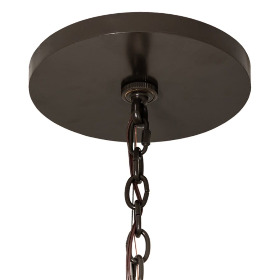 Meyda Tiffany 4 Light 34" Wide Taper Candle Pendant