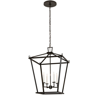 Meyda Tiffany 4 Light 34" Wide Taper Candle Pendant