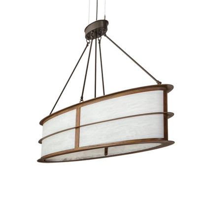 Meyda Tiffany 6 Light 48" Wide Linear Pendant