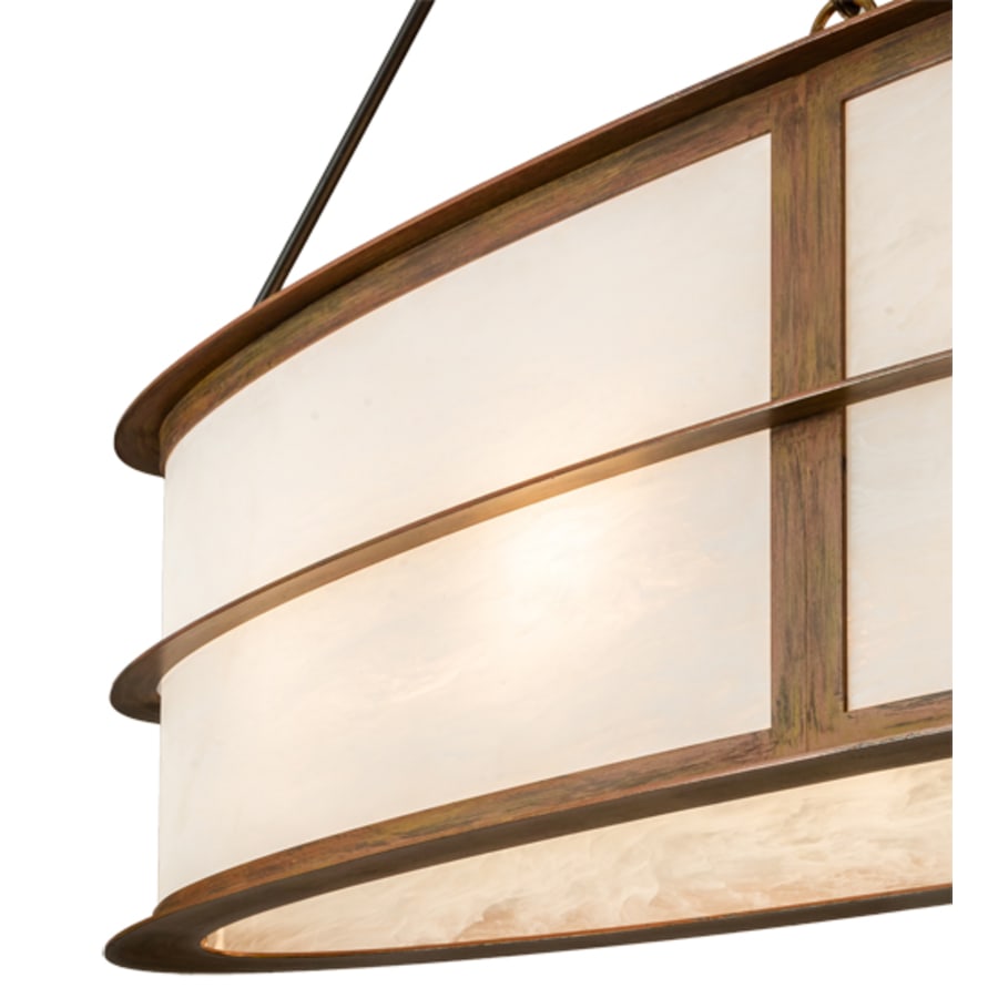 Meyda Tiffany 6 Light 48" Wide Linear Pendant