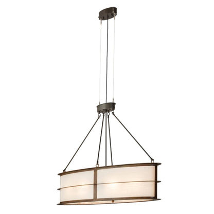 Meyda Tiffany 6 Light 48" Wide Linear Pendant