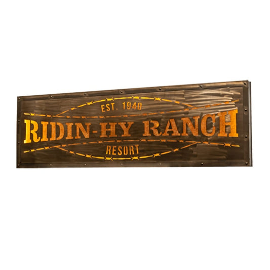 Meyda Tiffany Ridin Hy Personalized 25" Tall LED Wall Sconce