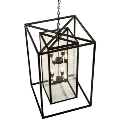 Meyda Tiffany 8 Light 35" Wide Taper Candle Pendant