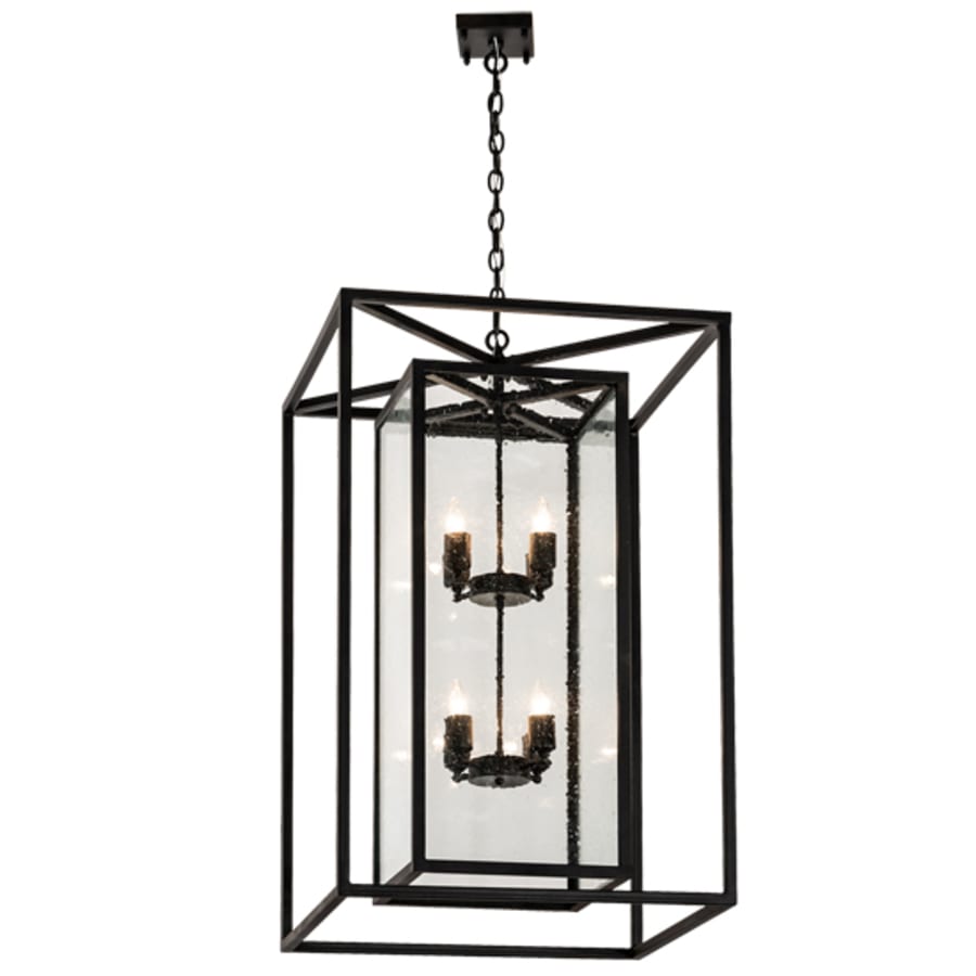 Meyda Tiffany 8 Light 35" Wide Taper Candle Pendant