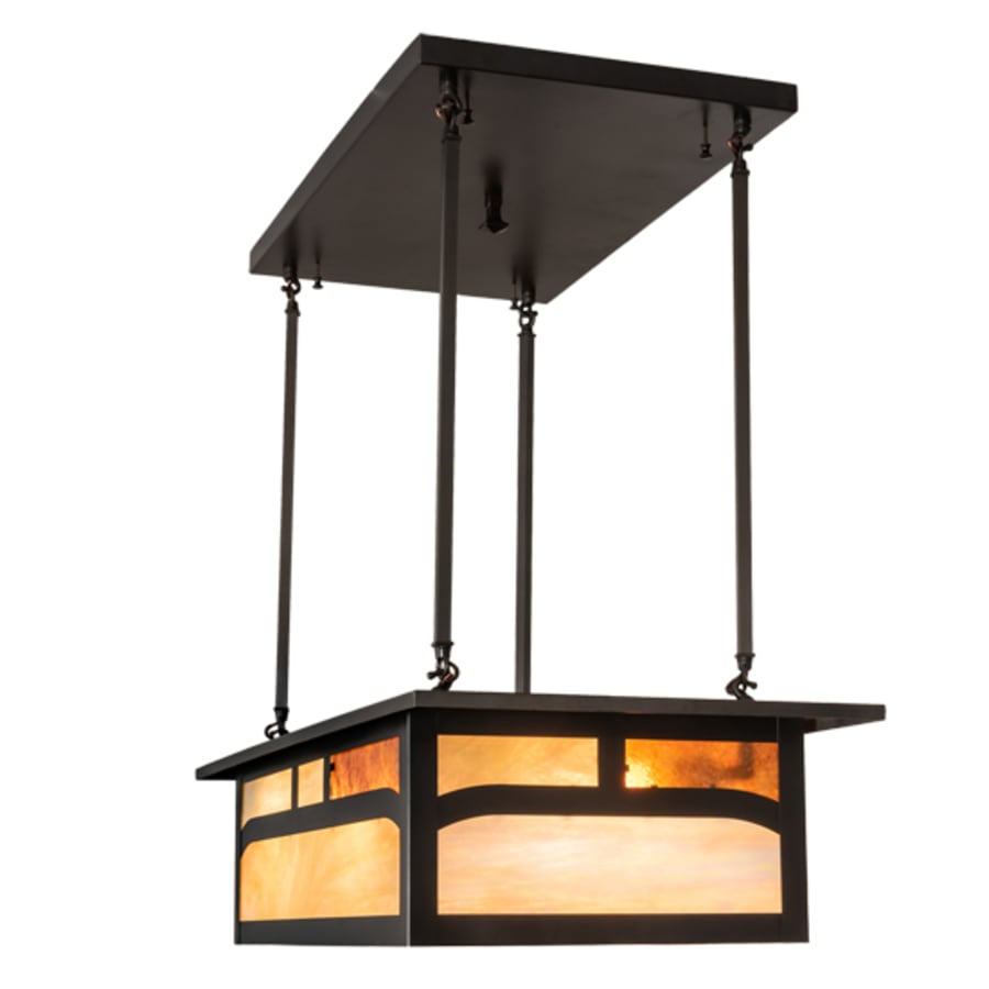 Meyda Tiffany 4 Light 34" Wide Linear Pendant