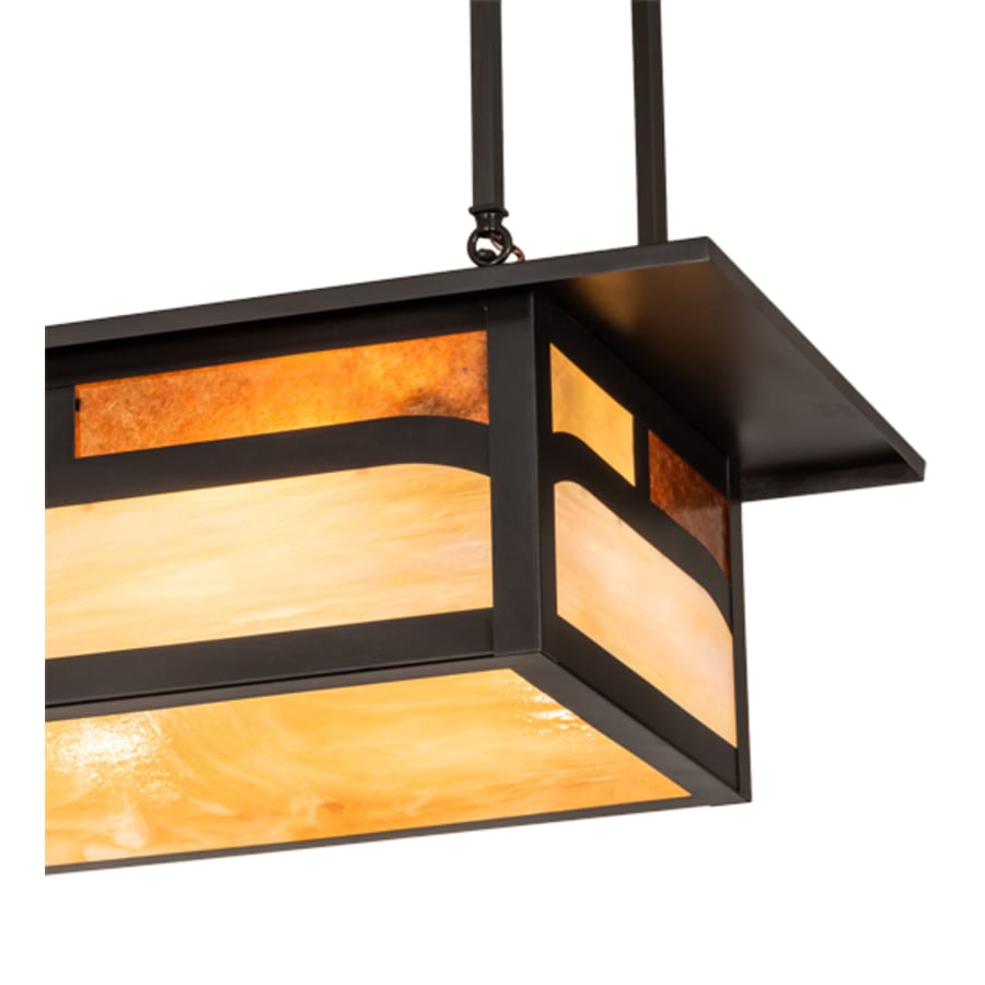 Meyda Tiffany 4 Light 34" Wide Linear Pendant