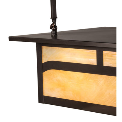 Meyda Tiffany 4 Light 34" Wide Linear Pendant