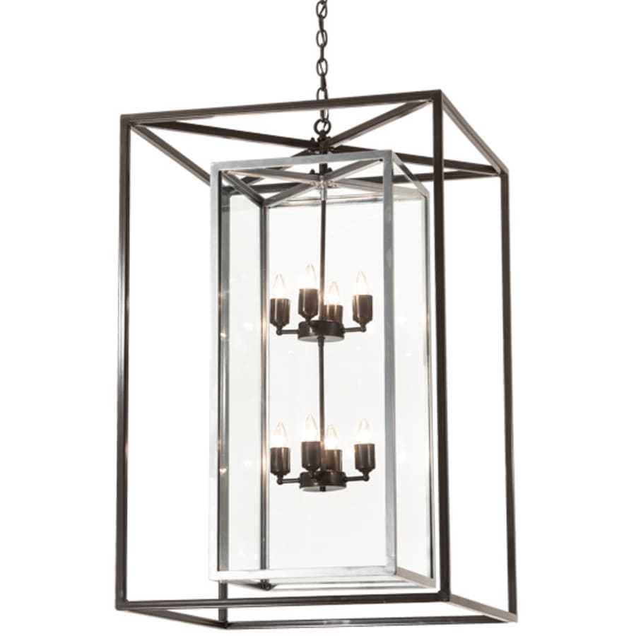 Meyda Tiffany 8 Light 40" Wide Taper Candle Pendant