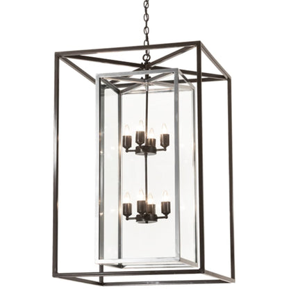 Meyda Tiffany 8 Light 40" Wide Taper Candle Pendant