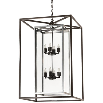 Meyda Tiffany 8 Light 40" Wide Taper Candle Pendant