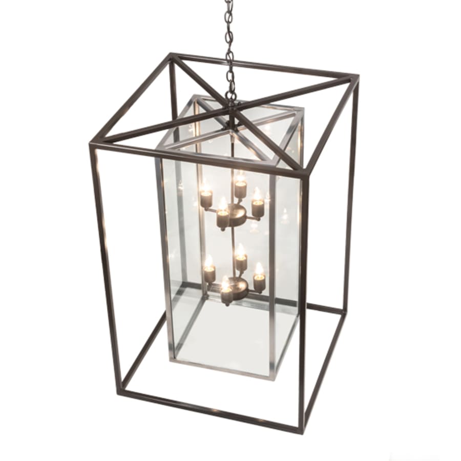 Meyda Tiffany 8 Light 40" Wide Taper Candle Pendant
