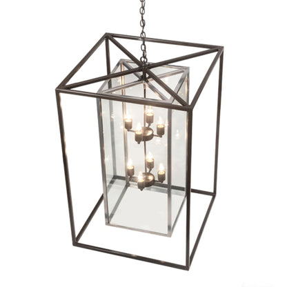 Meyda Tiffany 8 Light 40" Wide Taper Candle Pendant
