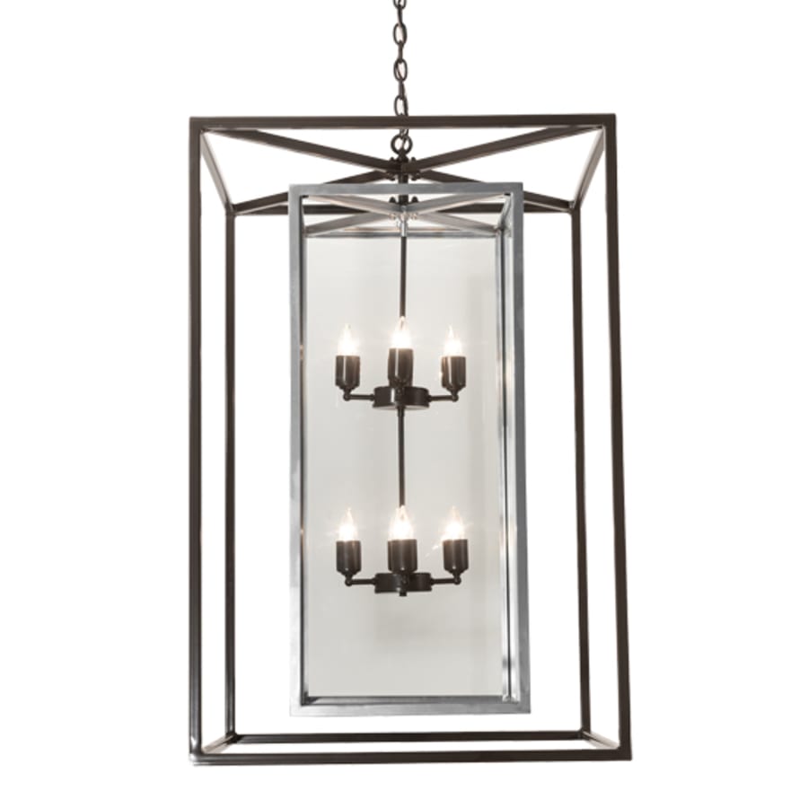 Meyda Tiffany 8 Light 40" Wide Taper Candle Pendant