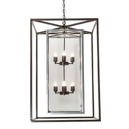 Meyda Tiffany 8 Light 40" Wide Taper Candle Pendant