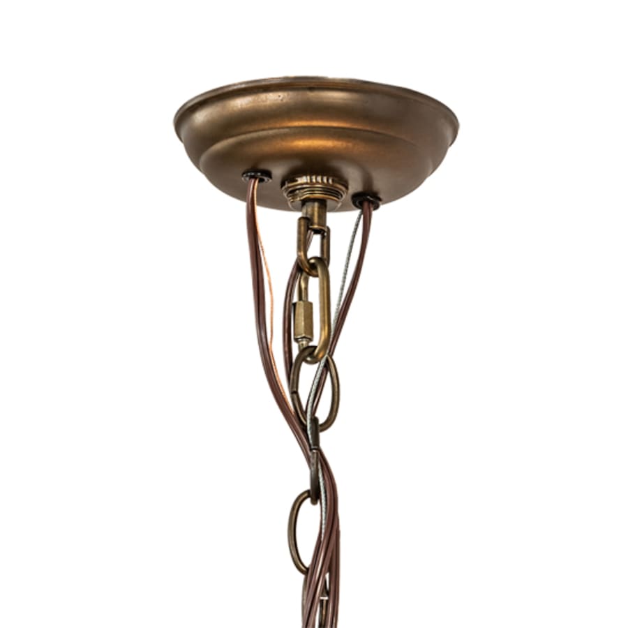 Meyda Tiffany 6 Light 41" Wide Abstract Pendant