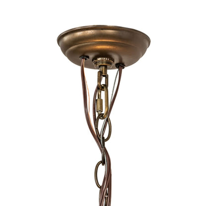Meyda Tiffany 6 Light 41" Wide Abstract Pendant