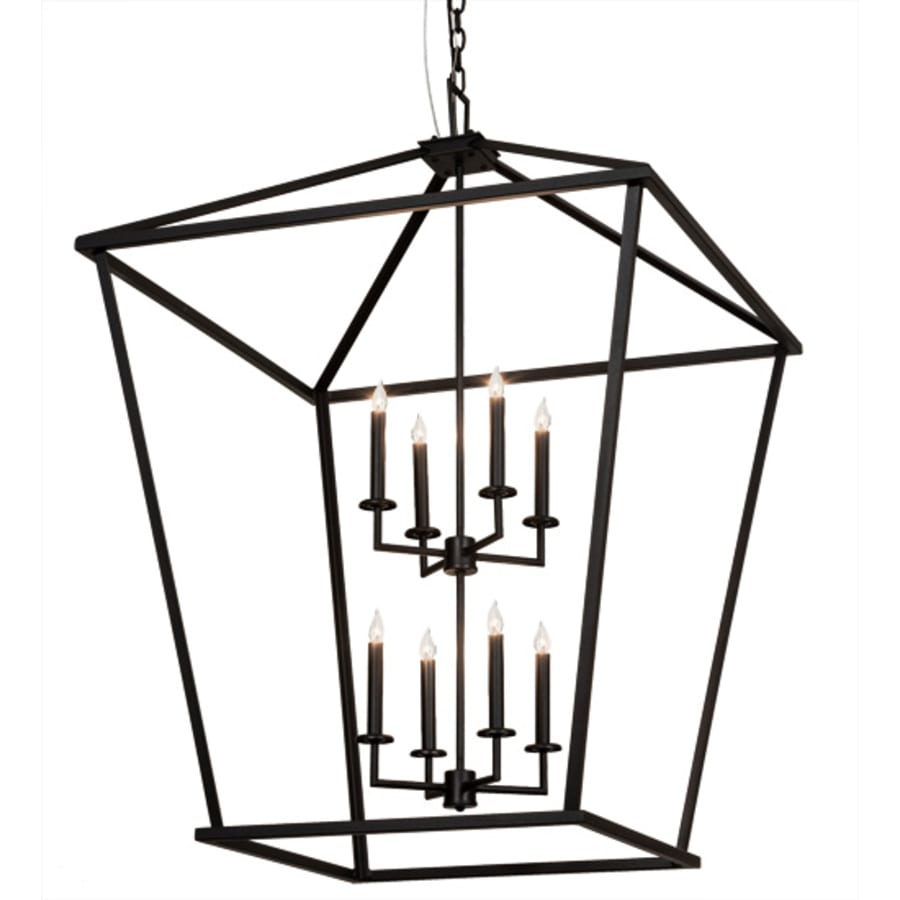 Meyda Tiffany 8 Light 51" Wide Taper Candle Pendant