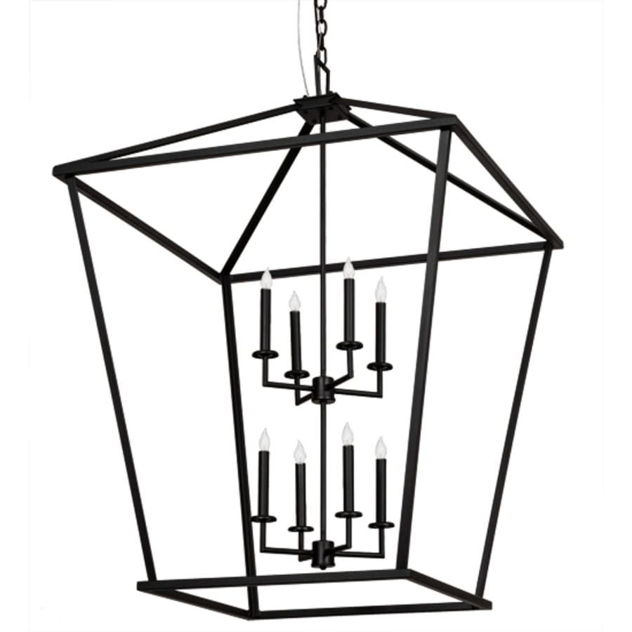 Meyda Tiffany 8 Light 51" Wide Taper Candle Pendant