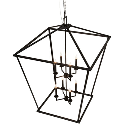 Meyda Tiffany 8 Light 51" Wide Taper Candle Pendant