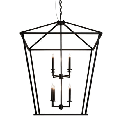 Meyda Tiffany 8 Light 51" Wide Taper Candle Pendant