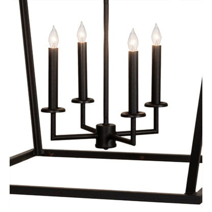 Meyda Tiffany 8 Light 51" Wide Taper Candle Pendant