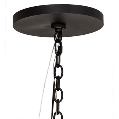 Meyda Tiffany 8 Light 51" Wide Taper Candle Pendant