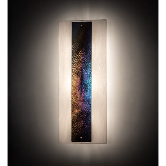 Meyda Tiffany Metro Aurora Borealis 3 Light 30" Tall Wall Sconce