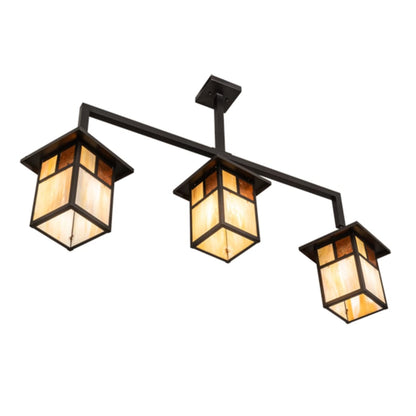 Meyda Tiffany 3 Light 47" Wide Linear Pendant