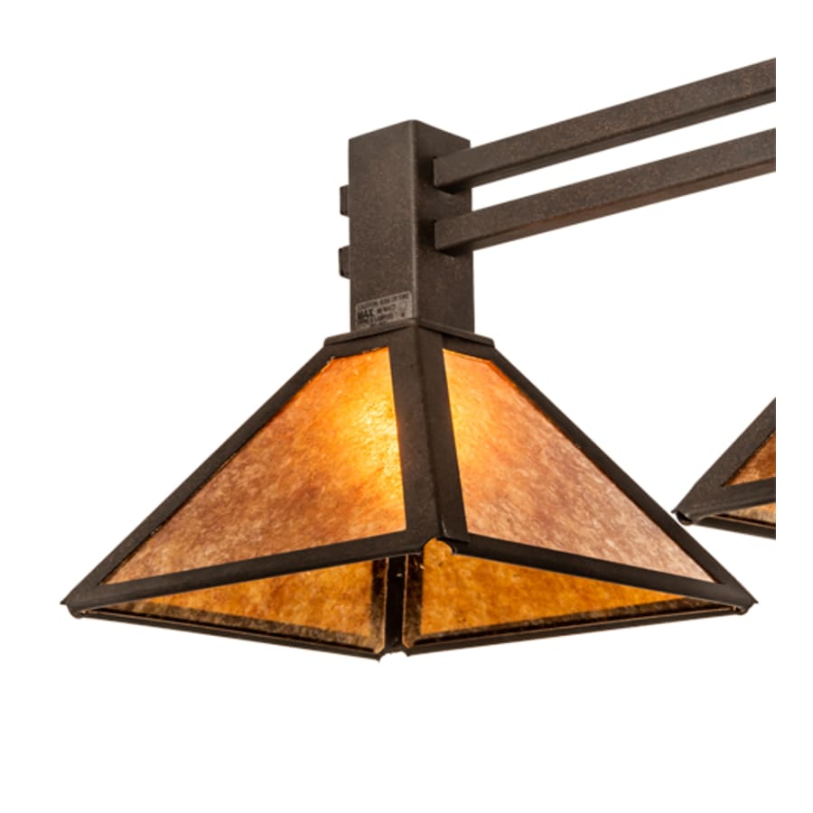 Meyda Tiffany 3 Light 45" Wide Linear Pendant