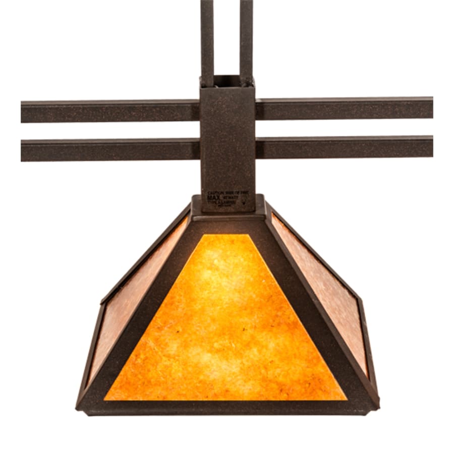Meyda Tiffany 3 Light 45" Wide Linear Pendant
