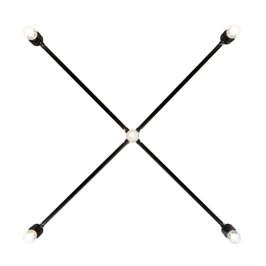 Meyda Tiffany Pronograde Jack 5 Light 96" Wide Flush Mount Ceiling Fixture