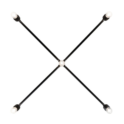 Meyda Tiffany Pronograde Jack 5 Light 96" Wide Flush Mount Ceiling Fixture