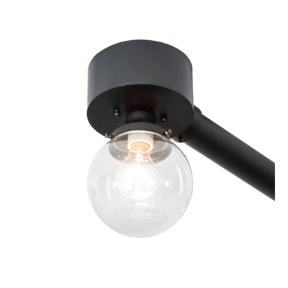 Meyda Tiffany Pronograde Jack 5 Light 96" Wide Flush Mount Ceiling Fixture
