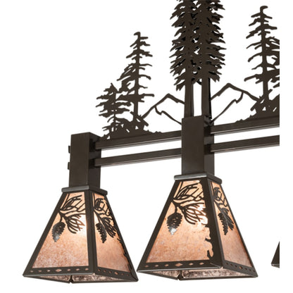 Meyda Tiffany 3 Light 30" Wide Linear Pendant