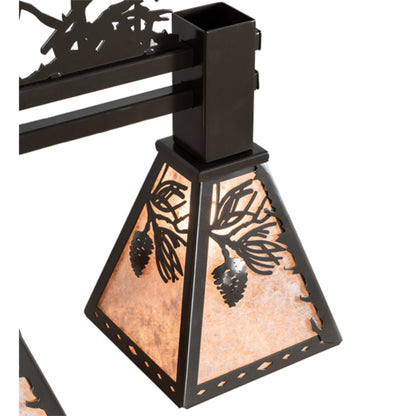 Meyda Tiffany 3 Light 30" Wide Linear Pendant