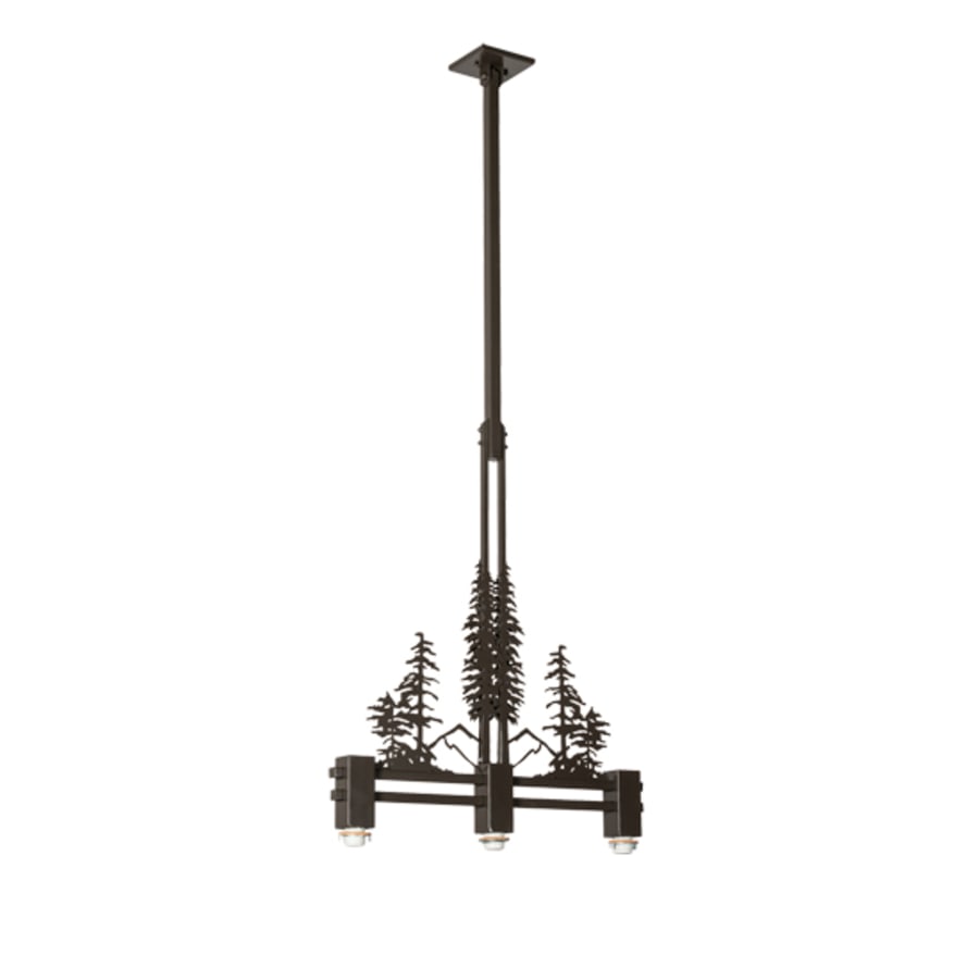 Meyda Tiffany 3 Light 30" Wide Linear Pendant